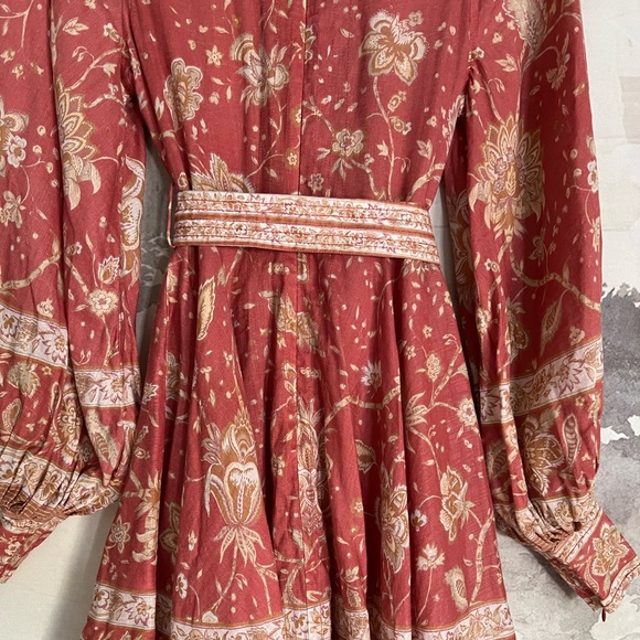 ❌🚫SOLD🚫❌ Zimmermann Veneto Border Short Dress - Picture 10 of 14